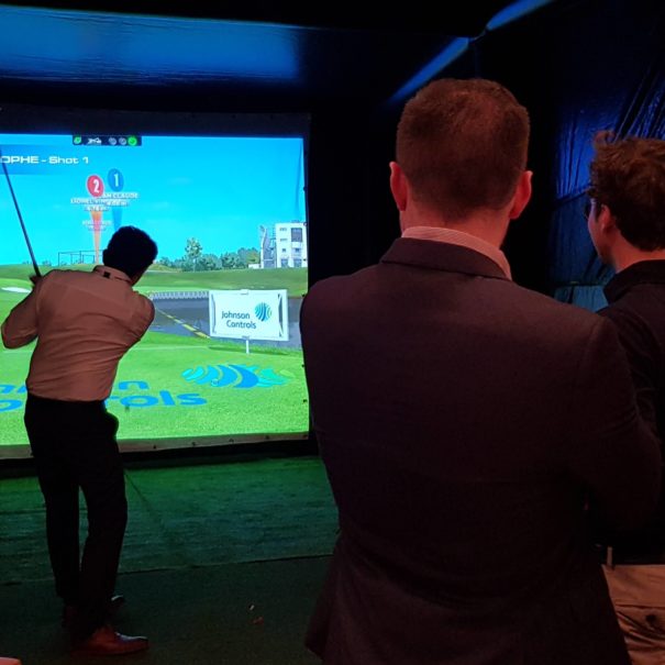 Simulateur de golf