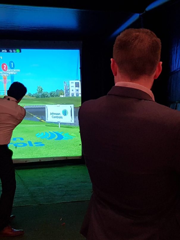 golf simulateur teambuilding