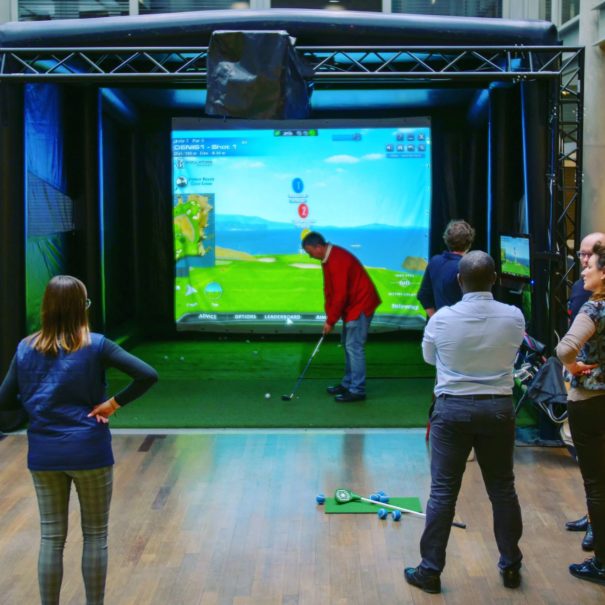 Simulateur de golf