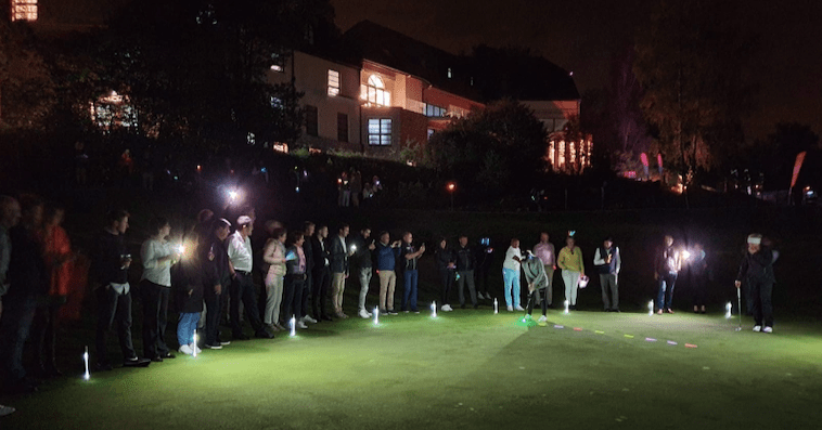 golf de nuit entreprise