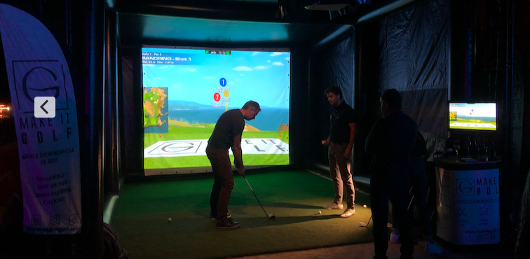 Simulateur de golf